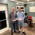 Club Chairman Niall McDonnell presented Korneliusz Bartczak with his 1st Prize in the Limerick Tom White Cup 2025-26 for his