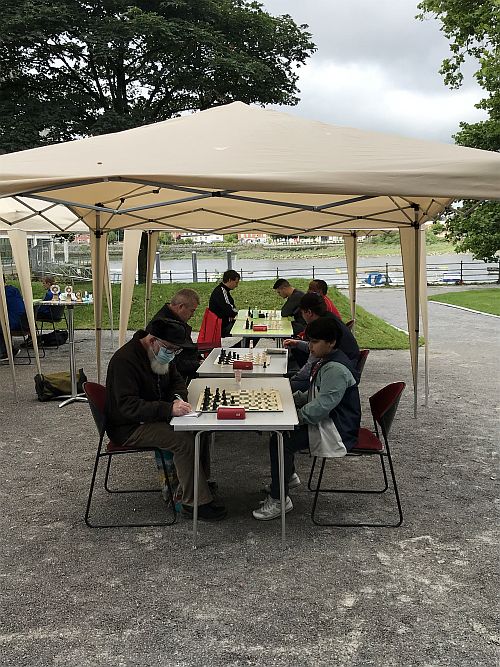 Hunt tournament Round 1 Boards 1 to 4 matches on Saturday 21st Aug 2021.